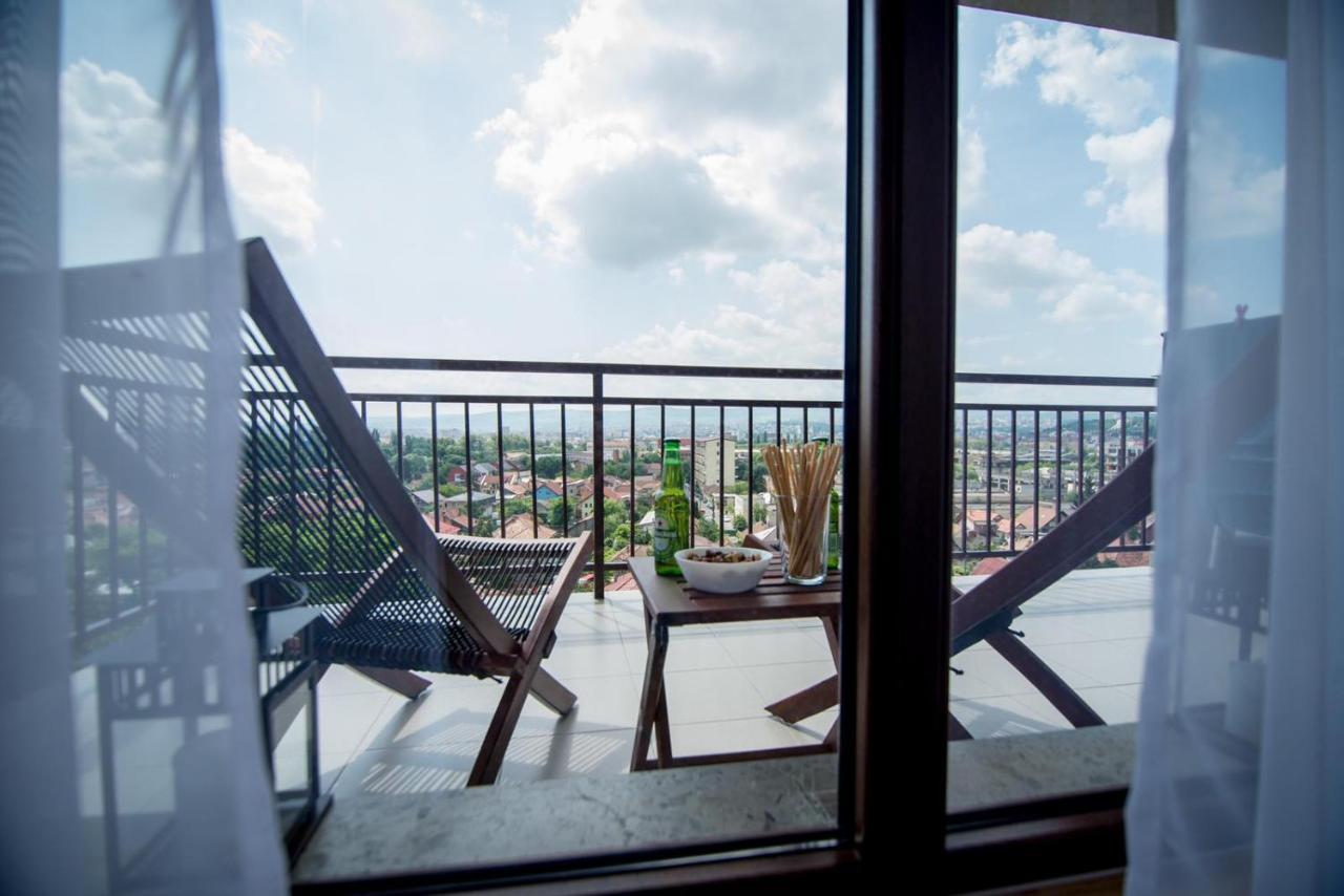 The Aviator Apartment - Jacuzzi & Panoramic View Клуж-Напока Экстерьер фото